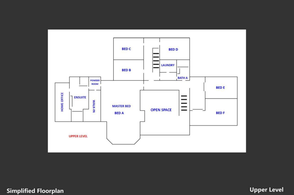 Floorplan Upper